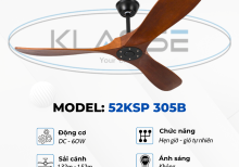 Quạt ba cánh Klasse 52KSP 305B