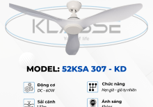 Quạt ba cánh Klasse 52KSA 307 - KD